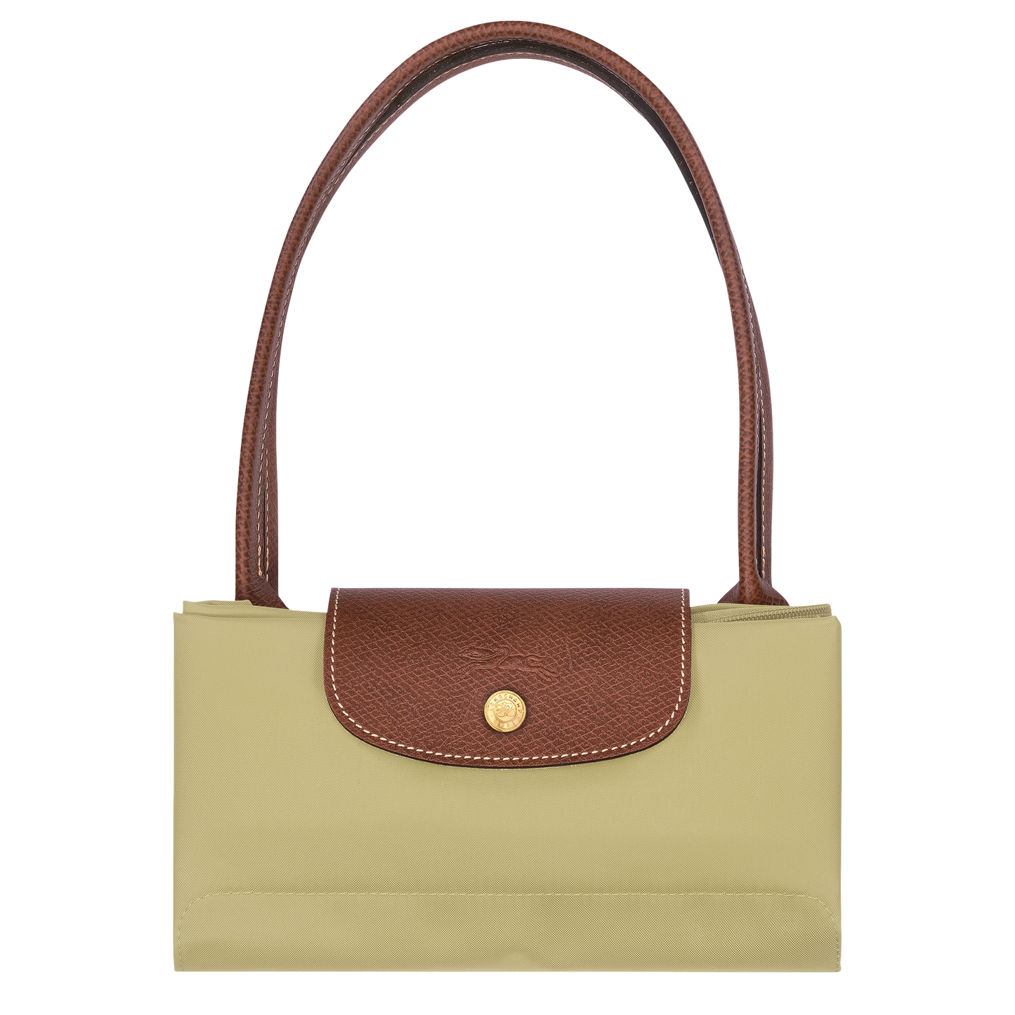 Longchamp Le Pliage Original Large Tote Bag Pistachio Recycled Canvas – Lifestyle Carry Shot