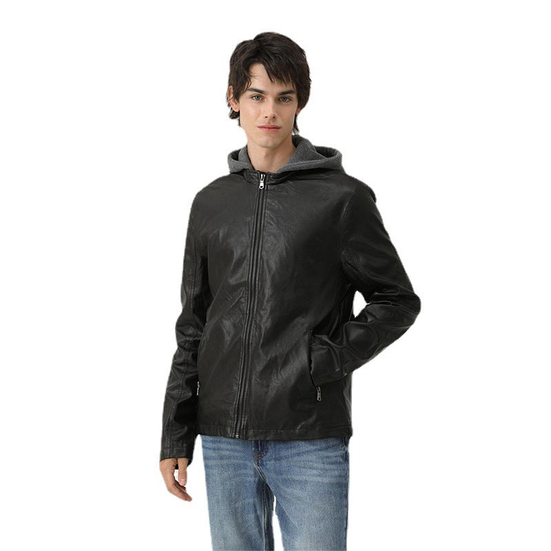 Caught Couture - Cruiser Men's Leather Jacket - Detail View 4