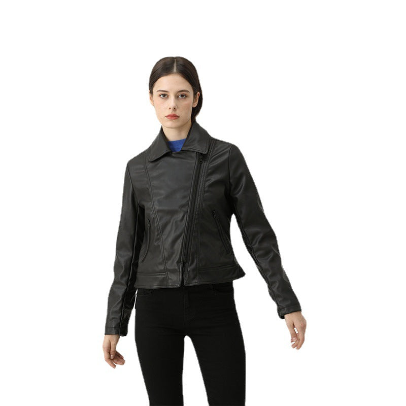 Caught Couture - Rider Women's Leather Jacket - Detail View 4