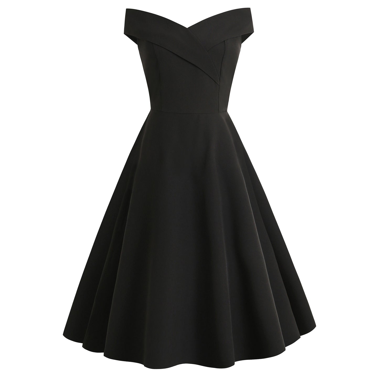 European and American Evening Dresses, Cross-Border Women's Clothing, Retro Dresses, One-Shoulder Cocktail Dresses, Party Dresses in Stock