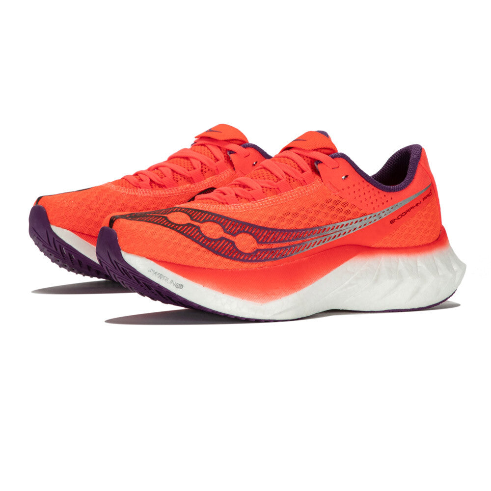 Saucony Endorphin Pro 4 Unisex Carbon Plate Running Shoes