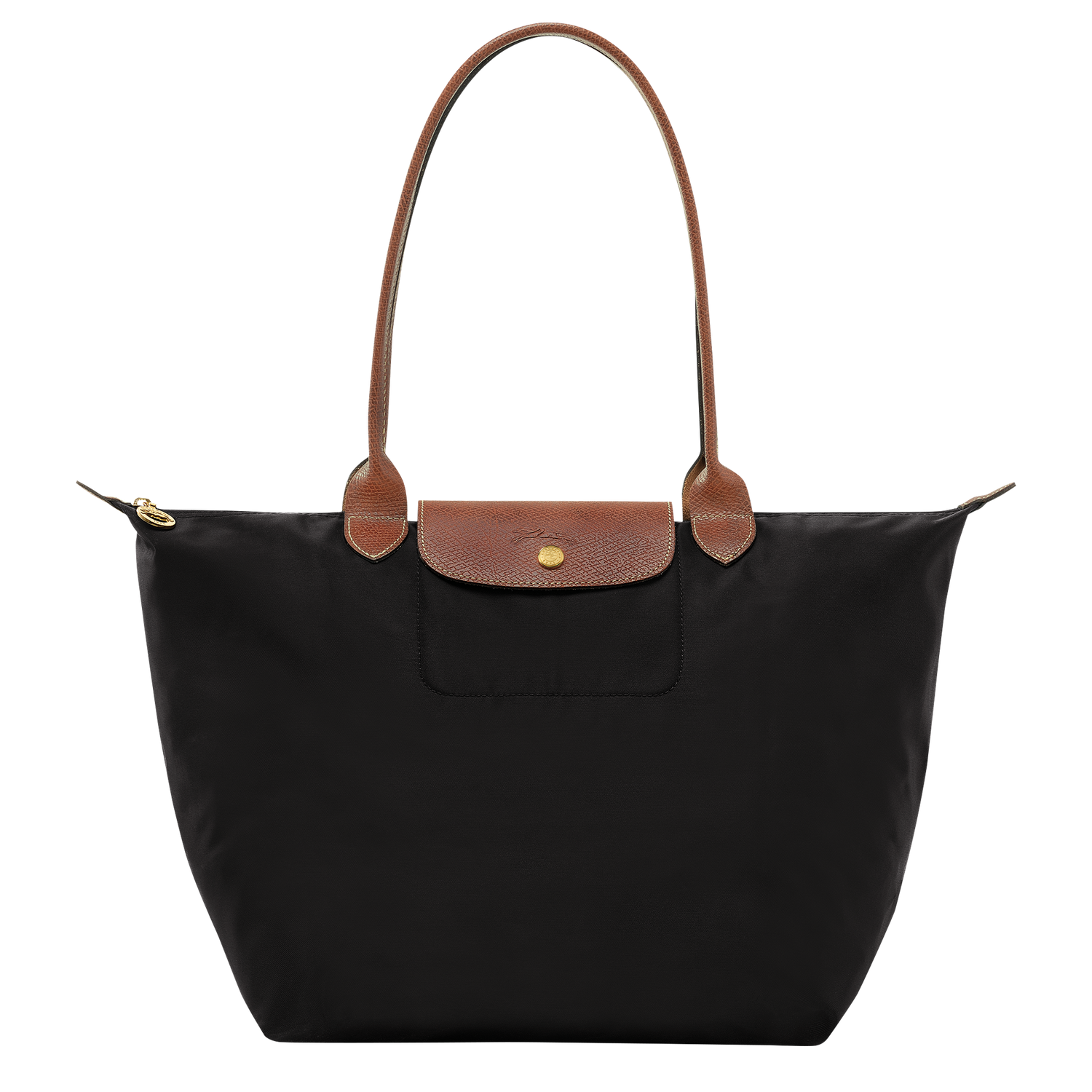 Longchamp Le Pliage Original Large Tote Bag Black – Front View