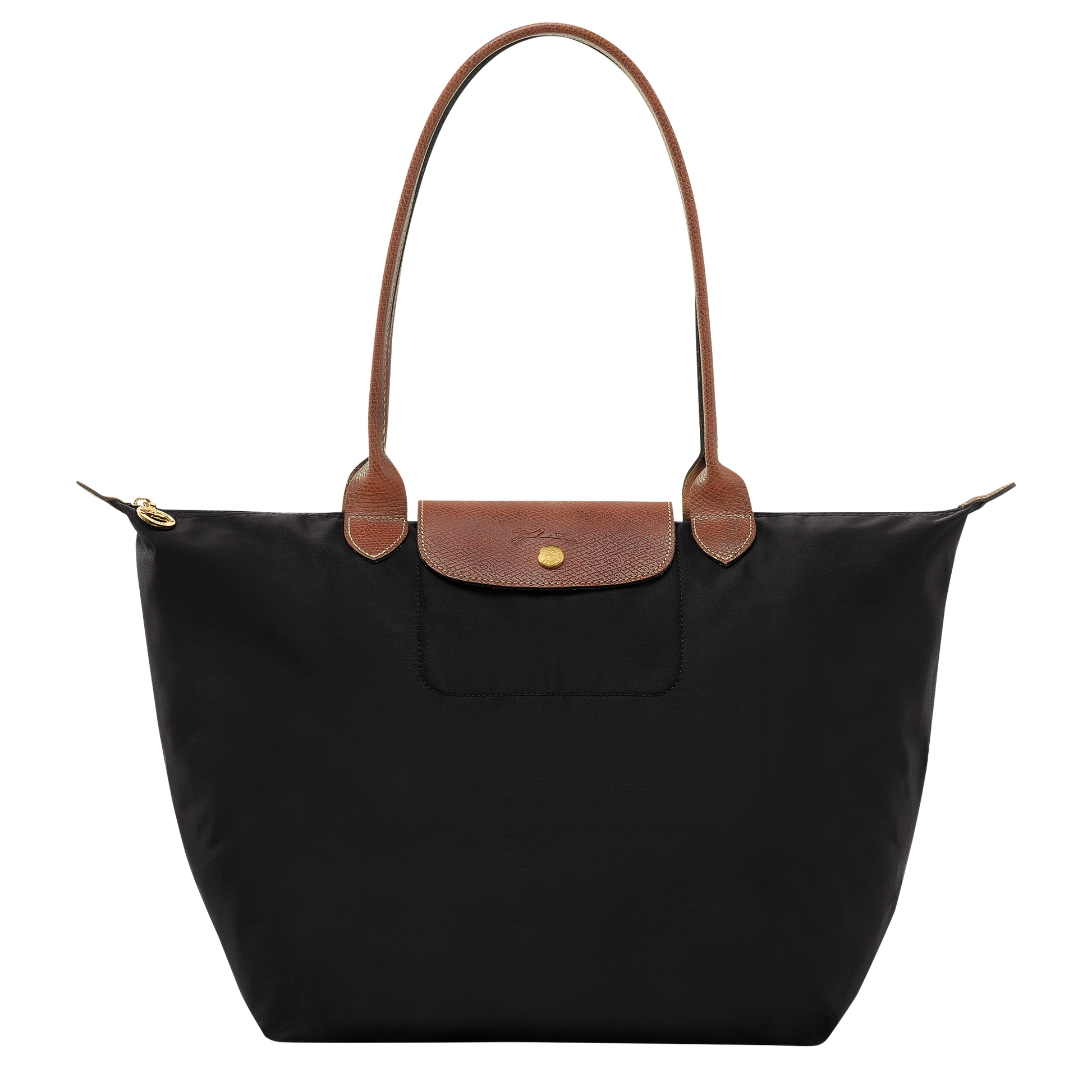 Longchamp Le Pliage Original Large Tote Bag Black – Front View