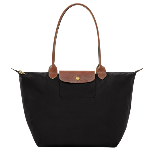 Longchamp Le Pliage Original Large Tote Bag Black – Front View