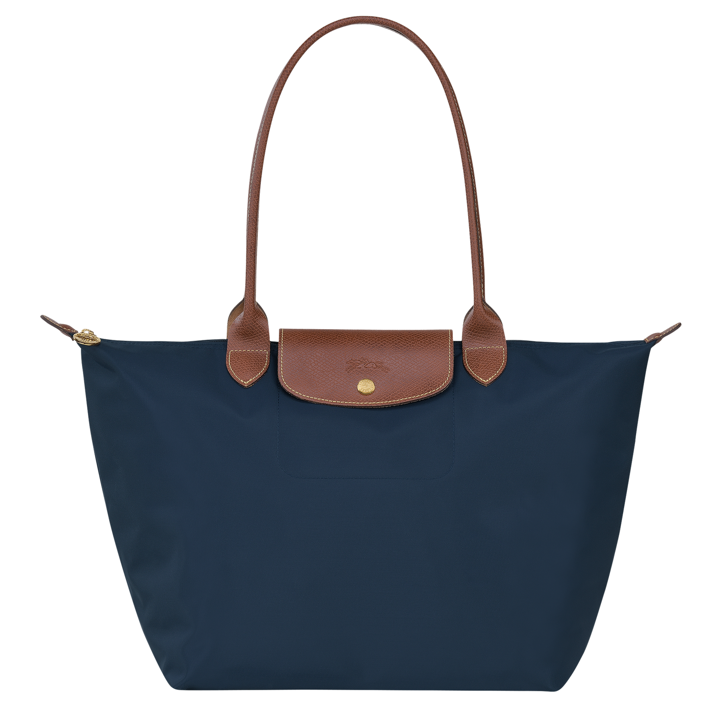 Longchamp Le Pliage Original Large Tote Bag Navy – Front View