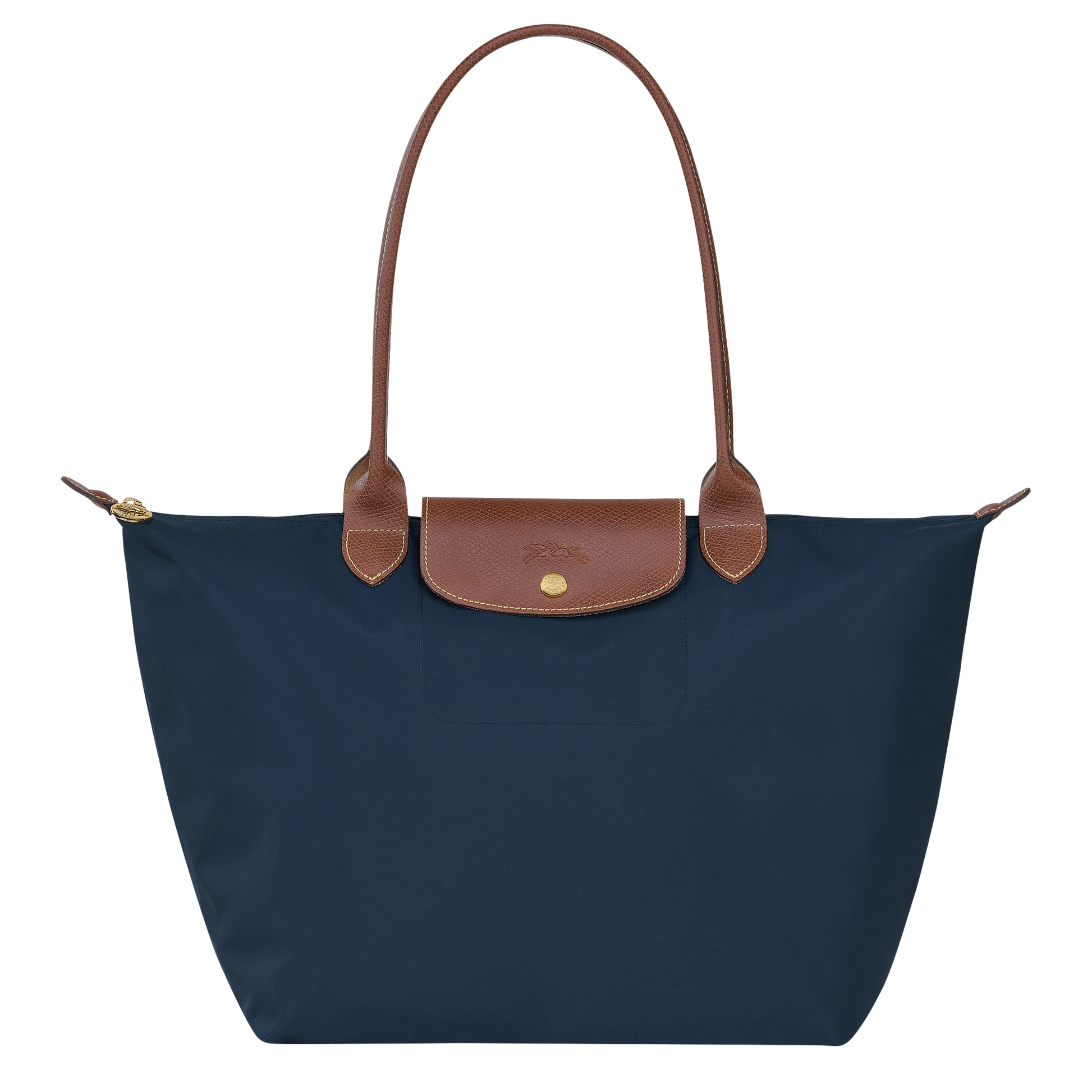 Longchamp Le Pliage Original Large Tote Bag Navy – Front View