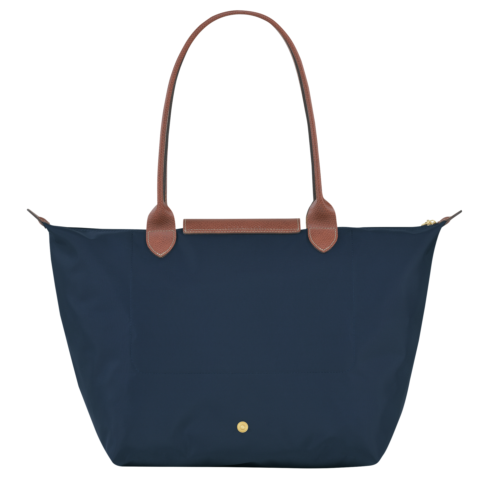 Longchamp Le Pliage Original Large Tote Bag Navy – Interior Lining & Pocket