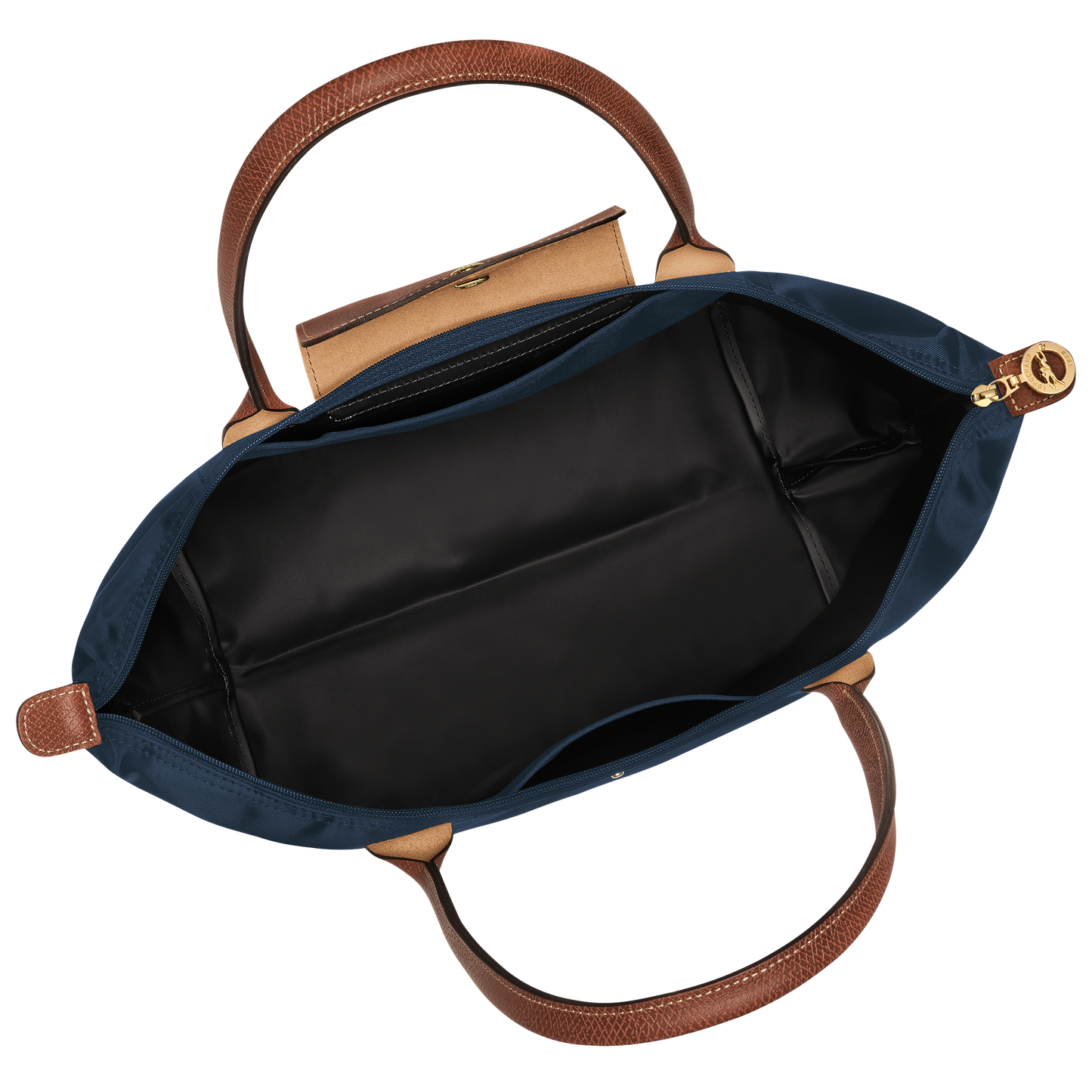 Longchamp Le Pliage Original Large Tote Bag Navy – Hardware & Strap Detail