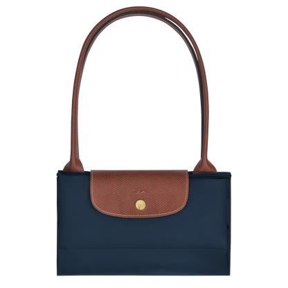 Longchamp Le Pliage Original Large Tote Bag Navy – Lifestyle Carry Shot