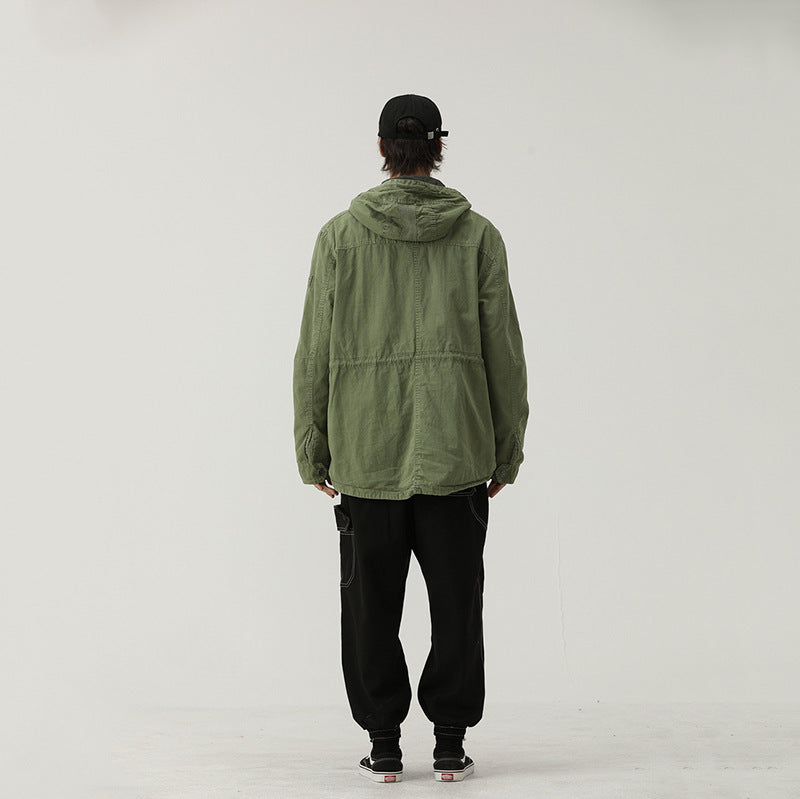 Caught Couture - Drift Men's Cotton Windbreaker - Detail View 4
