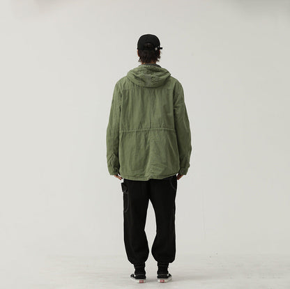 Caught Couture - Drift Men's Cotton Windbreaker - Detail View 4