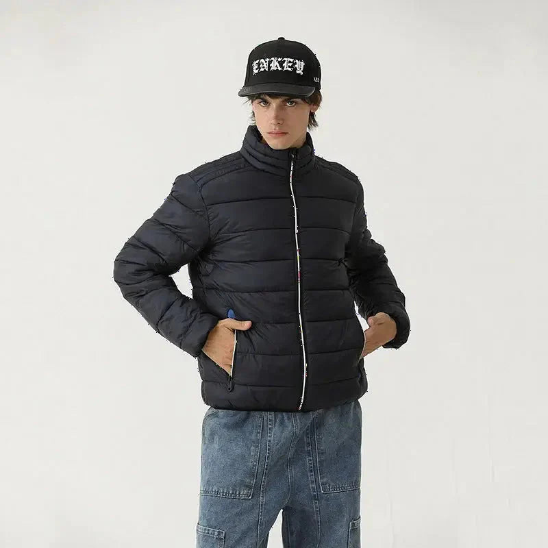 Caught Couture - Forge Men's Quilted Jacket - Front View
