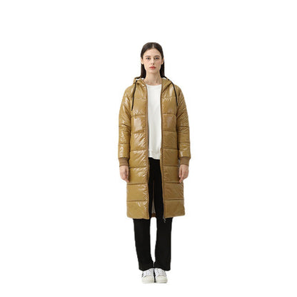 Caught Couture - Glimmer Women's Long Puffer - Detail View 4