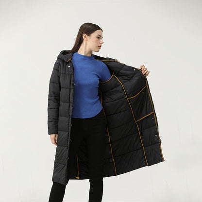 Caught Couture - Nimbus Women's Long Puffer - Detail View 1