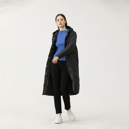 Caught Couture - Nimbus Women's Long Puffer - Detail View 2