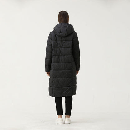 Caught Couture - Nimbus Women's Long Puffer - Detail View 3