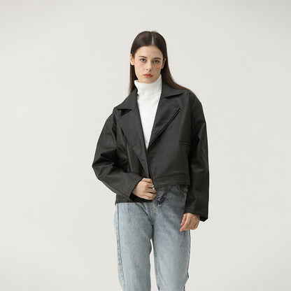 Caught Couture - Nova Women's Faux Leather Jacket - Detail View 1