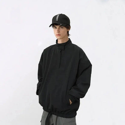 Caught Couture - Oasis Men's Lightweight Coat - Front View