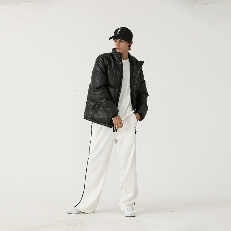 Caught Couture - Polar Men's Winter Coat - Detail View 2