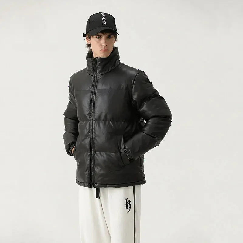 Caught Couture - Polar Men's Winter Coat - Front View
