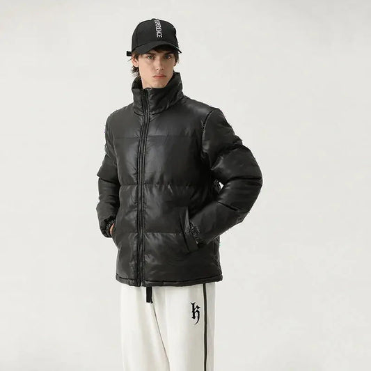 Caught Couture - Polar Men's Winter Coat - Front View