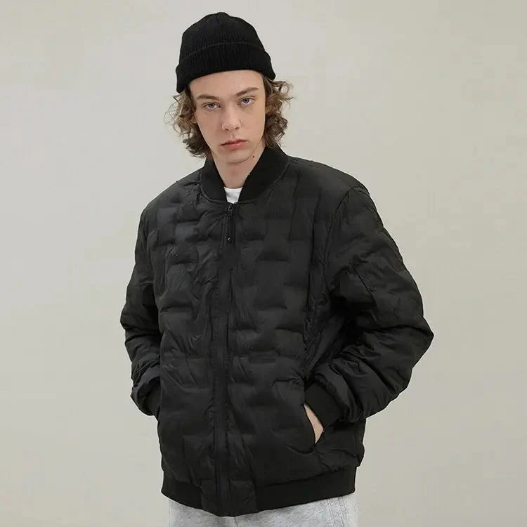 Caught Couture - Rival Men's Baseball Jacket - Front View