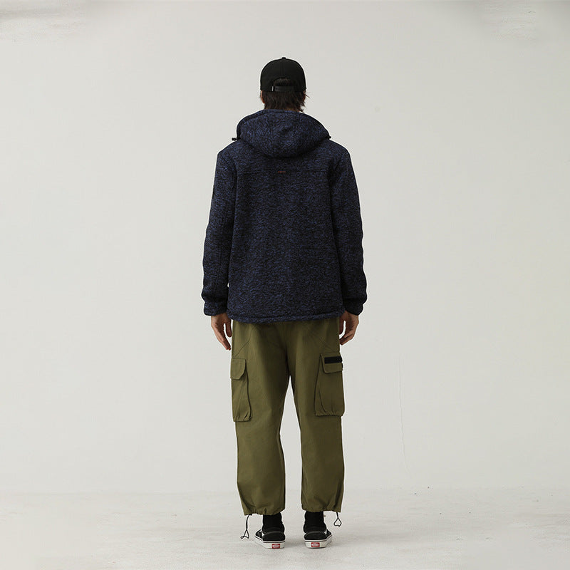 Caught Couture - Strider Men's Hooded Jacket - Detail View 3