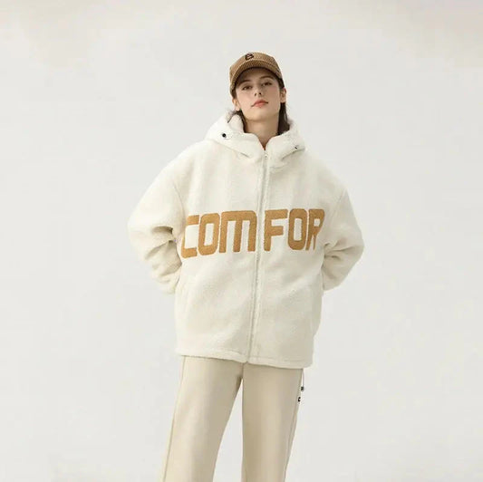 Caught Couture - Summit Fleece Lined Coat - Front View