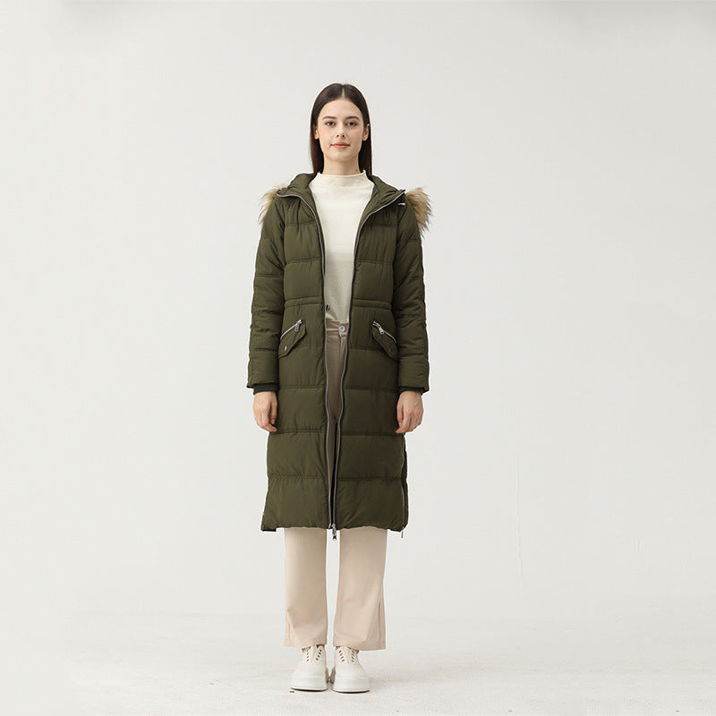 Caught Couture - Tundra Women's Parka Coat - Detail View 2