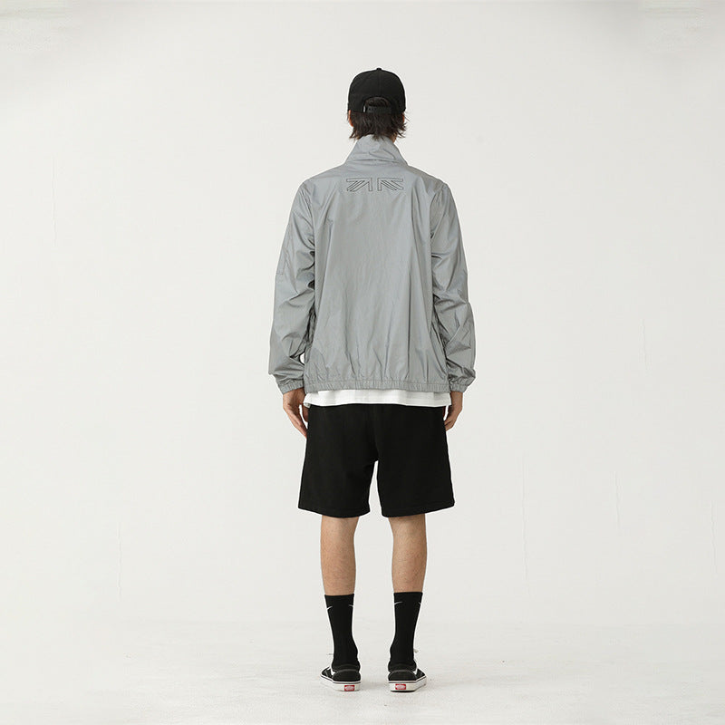Caught Couture - Velocity Men's Cycling Windbreaker - Detail View 3