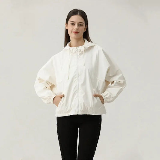 Imperial Style - Avenue Women's Trench Coat - Front View